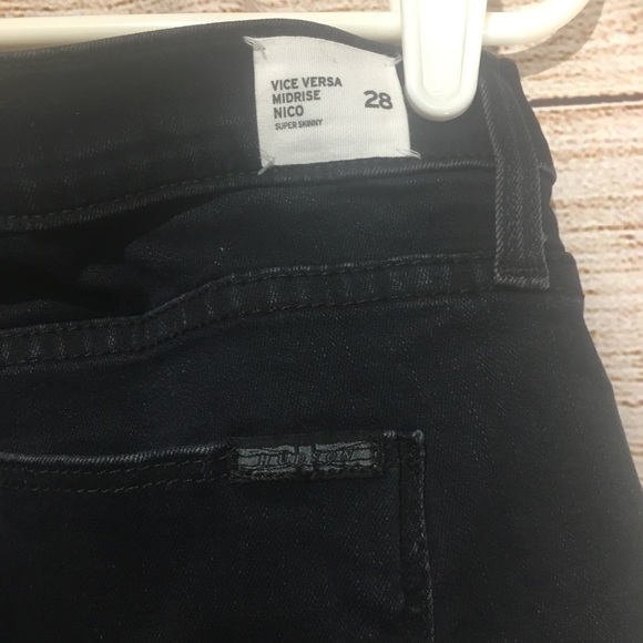32 Hudson  HOLO jean size 28 Nico Vice Versa Super - Picture 6 of 6